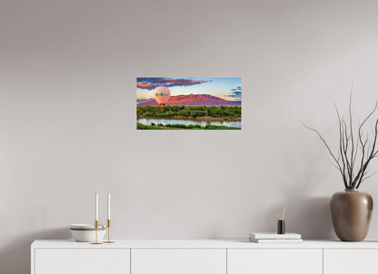 24 x 12″, Photo Print Under Acrylic Glass Sandia Sunset Fantasy - Albuquerque Science