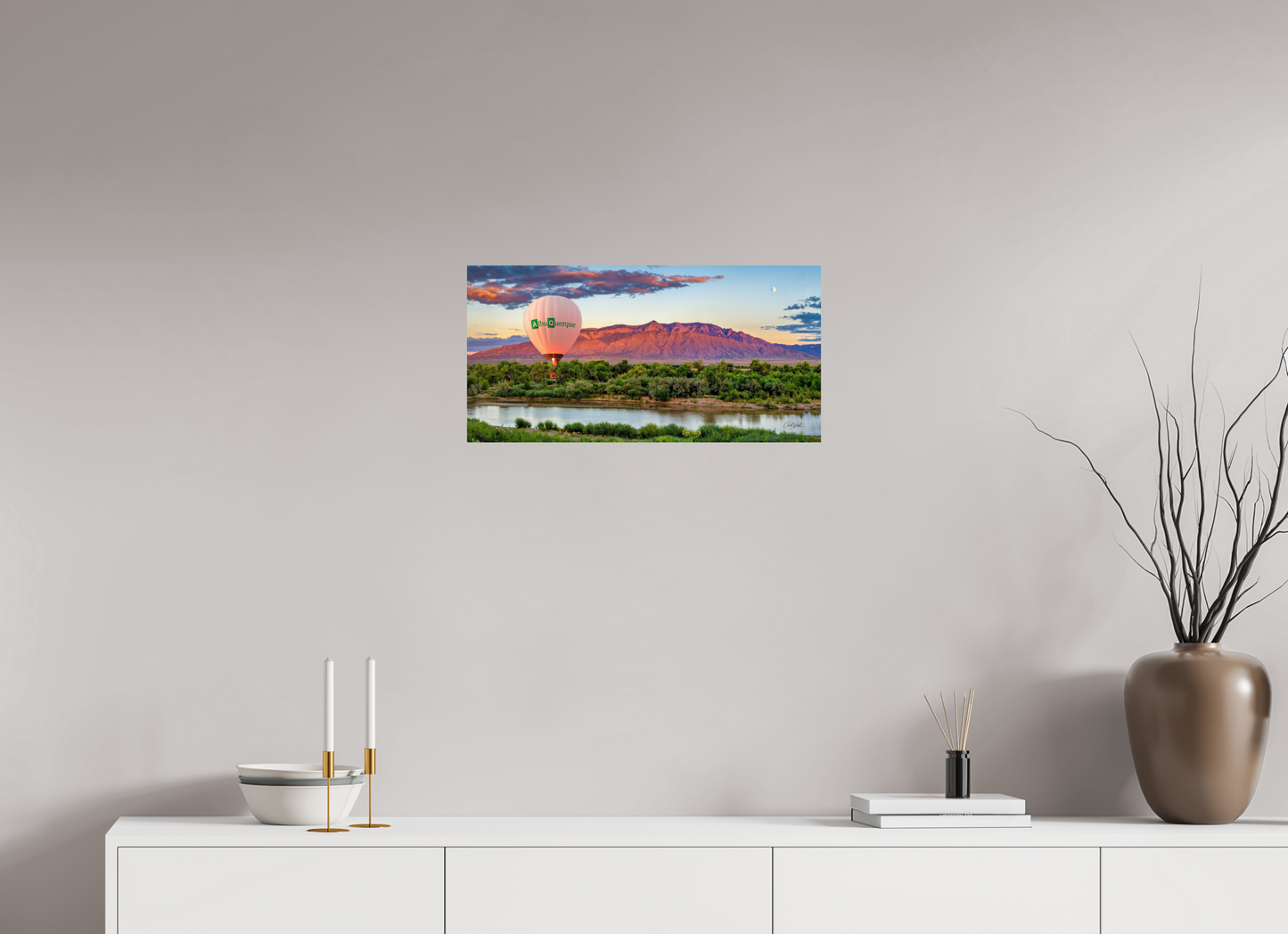 24 x 12″, Photo Print On Fuji Crystal DP II Sandia Sunset Fantasy - Albuquerque Science