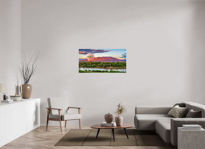 48 x 24″, Photo Print On Fuji Crystal DP II Sandia Sunset Fantasy - Albuquerque Science