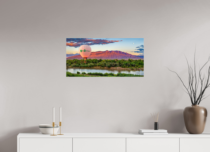 32 x 16″, Photo Print Under Acrylic Glass Sandia Sunset Fantasy - Albuquerque Science