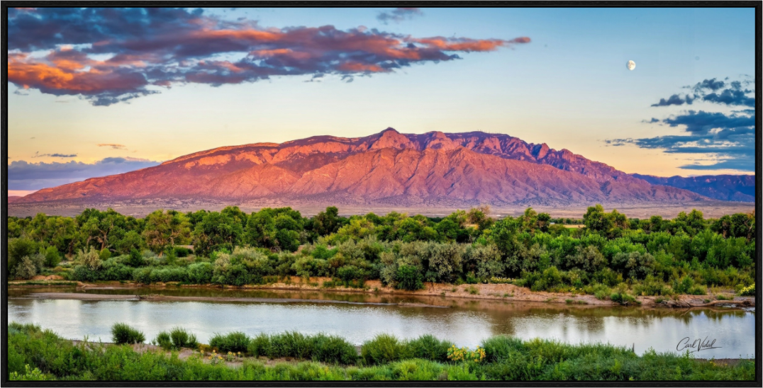 Main image Sandia Sunset Over The Bosque