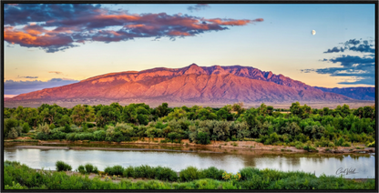 Main image Sandia Sunset Over The Bosque